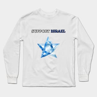 Support Israel, I stand with Israel Long Sleeve T-Shirt